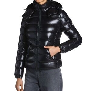 Black Puffer Jacket for Women